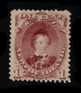 NEWFOUNDLAND 1868-73 1c PRINCE, SG 35, FRESH MINT, CAT. £150 - Picture 1 of 2