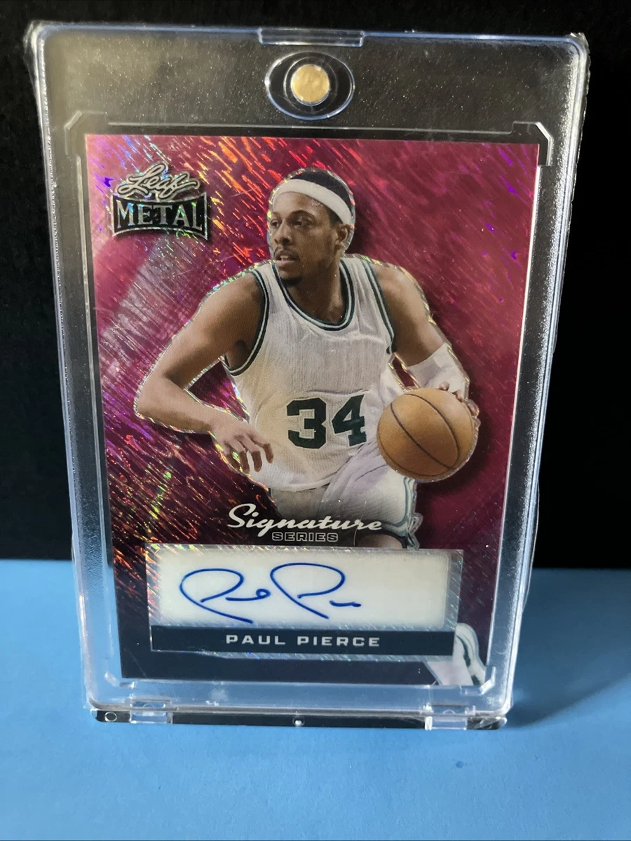 NBA UD BLACK 9/15 Paul Pierce 直筆サインカード NBA UD BLACK 9/15