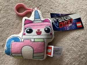 Lego Movie 2 Unikitty Plüsch Clip Schlüsselanhänger rosa - Bild 1 von 9