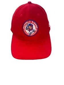 Buffalo Bisons Minor League Baseball rote Mütze Kappe RBW Hakenschlaufe New Era 9FORTY - Bild 1 von 12