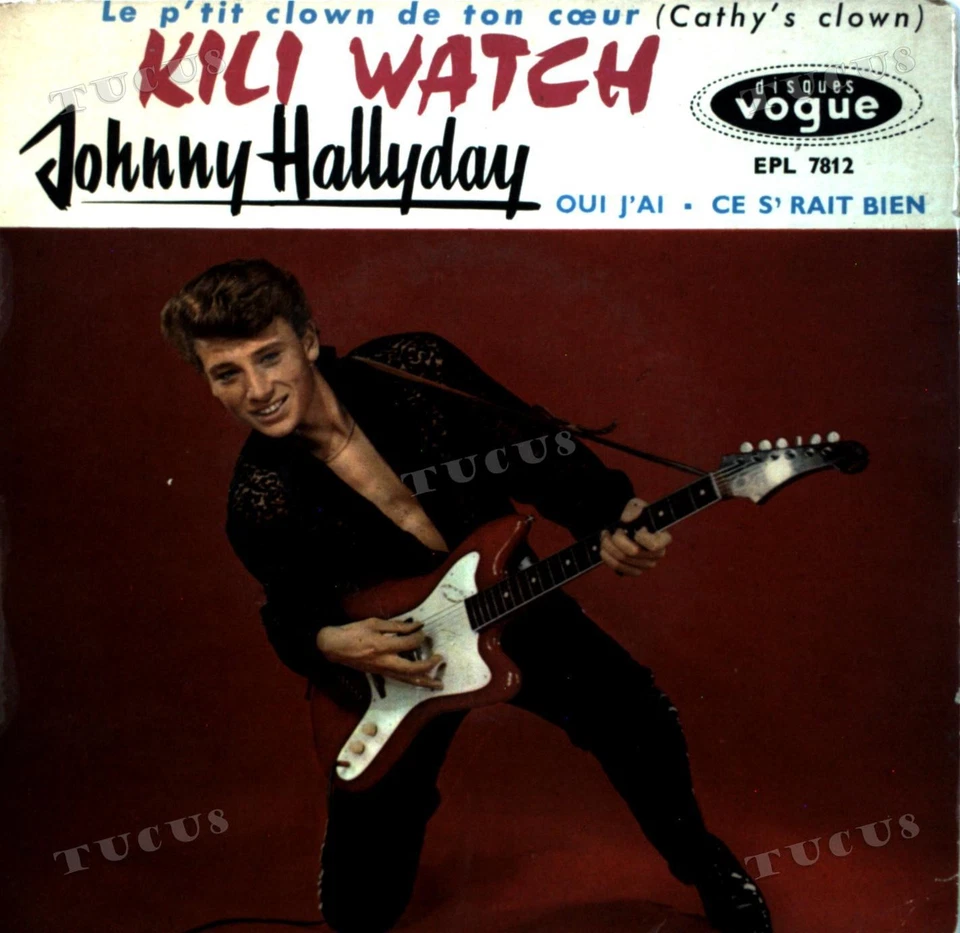 Johnny Hallyday - Le P'tit Clown De Ton Cœur / Oui J'Ai 7in 1960 (VG/VG) .* - Image 1 of 1