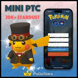 Pokémon PTC Go - Rojo Brillante Pikachu Dapper - 20K Polvo de Estrellas✨Leer Descripción✨ - Imagen 1 de 1