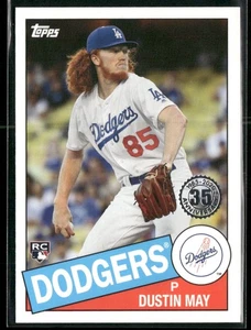 2020 Topps Dustin May 1985 Topps Baseball 35th Anniversary RC #85-57 Dodgers - Picture 1 of 2