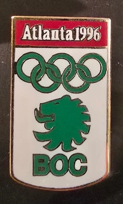 NOC ATLANTA 1996 OLYMPIC GAMES BULGARIA LAPEL PIN - Image 1 of 2