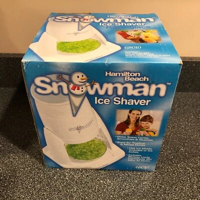 HAMILTON BEACH Snowman Ice Shaver No: 68010 Foto 1 de 4