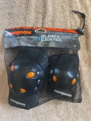 MONGOOSE Gel BMX Knee & Elbow Pads MG506-3 - NEW - Image 1 of 2