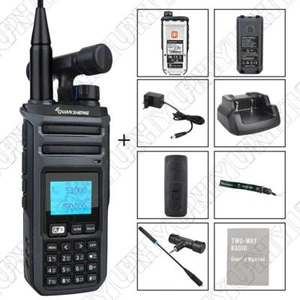 1 x Quansheng TK11(5) 10W Dual Receiving AM FM SSB Multi Band Walkie Talkie - Zdjęcie 1 z 11