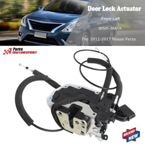 Door Lock Actuator Front Left Driver Side for 2013-2017 Nissan Versa 80501-3BA1A - Picture 1 of 7