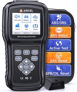 Escáner OBD2 Automotriz ANCEL AD610 PRO Diagnóstico Prueba Activa ACEITE SAS Restablecimiento EE. UU. - Imagen 1 de 8