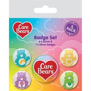 Button Badge 5er Pack Care Bears - Char. Collection 2 1x38 & 4x25mm BP2402450 - Picture 1 of 1