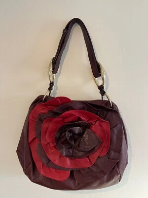 Bolsa de pedales Yves Saint Laurent YSL Nadja 2003 DE COLECCIÓN Y2K rosa roja ENVÍO GRATUITO   Foto 1 de 4