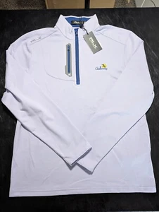 NWT MEN'S RALPH LAUREN RLX 1/4 ZIP PULLOVER, SIZE: M, COLOR: PURPLE (M24) - Picture 1 of 3