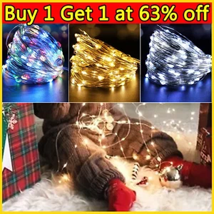 Small Micro Fairy Lights Battery Powered String Lights for Bedroom Chirstmas UK - Picture 1 of 29