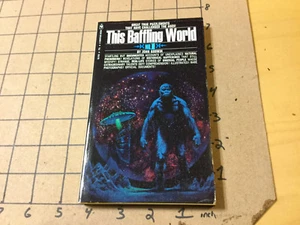 UNREAD tight HIGH GRADE bk: 1st ed Bantam -  THE BAFFLING WORLD #1 godwin 1971 - Picture 1 of 6