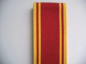 Fire Brigade Long Service Medal 1954 Ribbon Full Size 16cm long - Picture 1 of 1