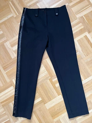 Nice Connection elegante Hose mit Galonstreifen Gr. 36 schwarz - Bild 1 von 4