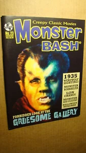 MONSTER BASH 23 *NM+ 9,6* LON CHANEY WERWOLF 1935 BERÜHMTE MONTERS FRANKENSTEIN - Bild 1 von 1