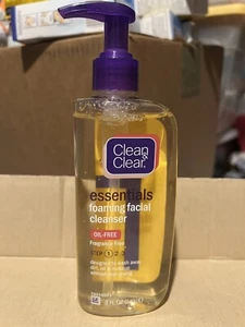 Clean & Clear Essentials Foaming Facial Cleanser OIL Free 8 oz Original - Picture 1 of 2