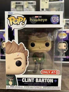 Marvel Hawkeye Clint Barton 1216 Target Exclusivo Funko Pop EMBALAJE ORIGINAL Raro Nuevo - Imagen 1 de 6