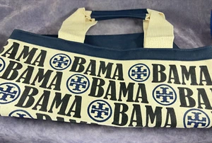 Vintage Tory Burch Obama Inauguration 15" Canvas Tote Bag - Never Used 2009 - Picture 1 of 6