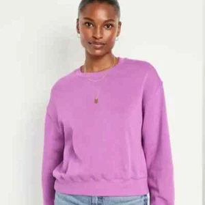 Old Navy Crew-Neck Sweatshirt in Artichoke Blossom Sz 3XL - Picture 1 of 10