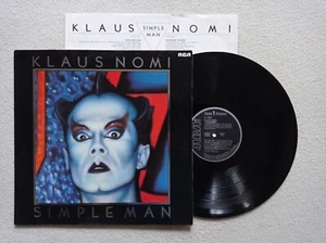 LP 33T KLAUS NOMI "Simple Man" RCA PL 70229 EUROPE 1984 - - Imagen 1 de 7