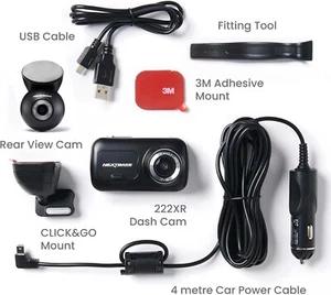 Nextbase 222XR Dashcam vorne und hinten Bundle - nur noch 1 verfügbar! - offener Karton - Bild 1 von 3