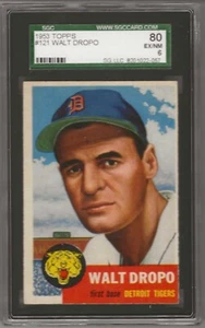 1953 Topps #121 Walt Dropo SGC 6 EX-NRMT - Picture 1 of 2