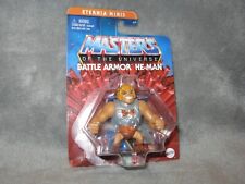 He-Man Masters of the Universe Eternia Minis ~ Battle Armor He-Man ~ MOSC MOTU