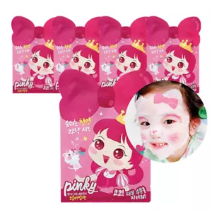 i'm pinky Sheet mask Face Mask Kids Mask Beauty Moisture Size S - 5 pcs / Korean - Picture 1 of 4