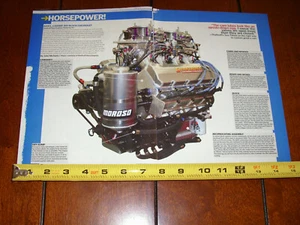 SHAFIROFF 820 C.I. CHEVROLET RACE ENGINE ORIGINAL 2010 ARTICLE - Picture 1 of 3