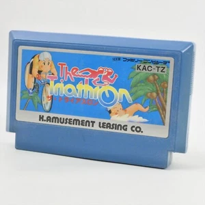 Famicom THE TRIATHRON Cartridge Only Nintendo fc - Picture 1 of 2