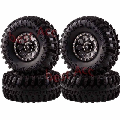 Ruedas y neumáticos 4P 2.2" 2020-3021 Rock Crawler Axial Traxxas HPI RC Car Beadlock Foto 1 de 4