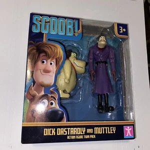 SCOOB! DICK DASTARDLY & MUTTLEY Character Options Figure Twin Pack Brand New - Picture 1 of 4