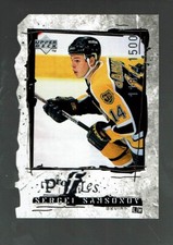 1999-00 Upper Deck.  Profiles Quantum.   Sergei Samsonov.    #P13    1187/1500