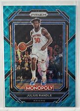 2022-23 Panini Prizm Monopoly #58 Julius Randle Teal Wave Prizm New York Knicks