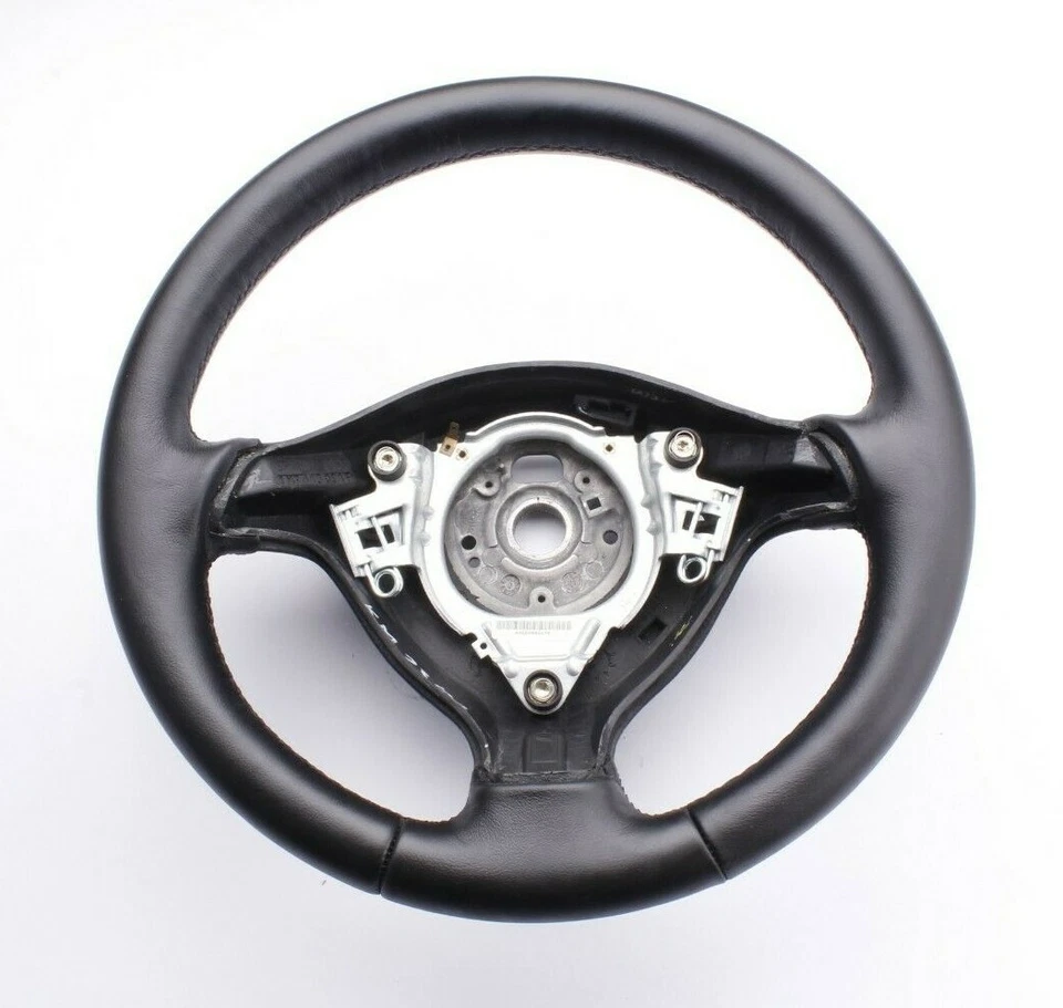 Lederlenkrad VW Golf IV 4 ab 1997-2006 Bj NEU LEDERBEZUG Neu Beziehen Nappa - Bild 1 von 4