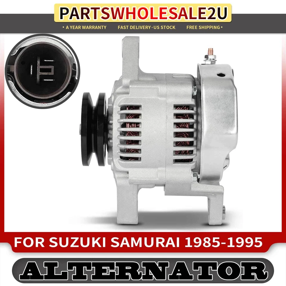 Новый генератор переменного тока для Chevy Pontiac Suzuki Geo 50 А, 12 В, CW, 1-канавочный шкив - Изображение 1 из 4