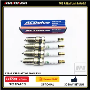 4x Spark Plug For Mazda Mazda3 BK Series 1 2.0L 4 CYL LFDE 6/2005-6/2006 R42LTS - Picture 1 of 2
