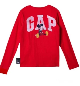 NWT Tshirt Mickey long sleeve Shirt Disney Gap Kids Toddler boys girls gift - Picture 1 of 3