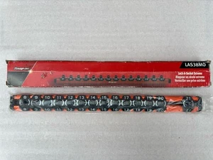 Snap On 3/8" Steckschlüssel Organizer Magnetschiene 3/8 ORANGE Lock-A-Socket LAS38MO - Bild 1 von 2