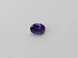Purple Cubic Zirconia Loose Stone 8x6 Oval - Picture 1 of 3