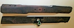 2 Blades for Snapper Hi-Vac Bag Black for Lawn Mower Hi-Lift & Universal (L17) - Picture 1 of 12