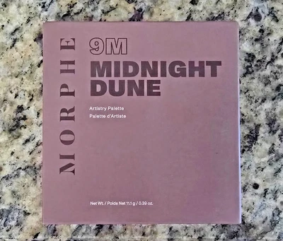 Morphe 9M Midnight Dune NEUTRAL-BY-NIGHT Shades Eyeshadow Palette *NEW IN BOX* - Image 1 of 3