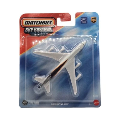2025 Matchbox Boeing 747-400 UPS #9 White Sky Busters VHTF - Image 1 of 3