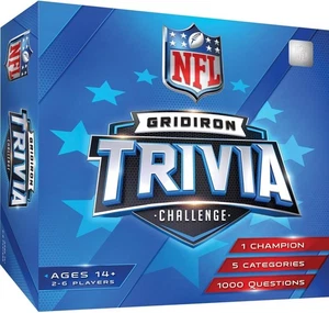 Nfl Trivia Gioco da Tavolo Capolavori Multicolore Divertente per Famiglia e Amici - Foto 1 di 7