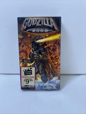 Godzilla 2000 VHS Screener Promo Tape Brand New Sealed - Image 1 of 2