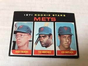 1971 Topps Baseball #648 Rookie Stars Mets EX JON MATLACK - Bild 1 von 2