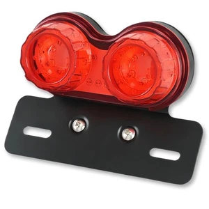 Feu Arrière LED Moto Vintage Clignotants Frein Feu Arrière Intégré avec... - Photo 1 sur 6