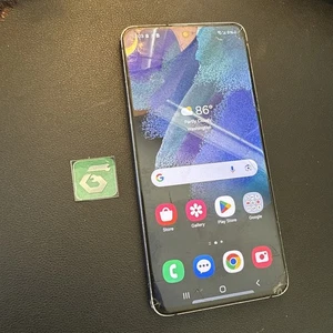 Samsung Galaxy S21 FE 5G 128 GB (Verizon) SM-G990U Grafito 6/10 1649 - Imagen 1 de 6